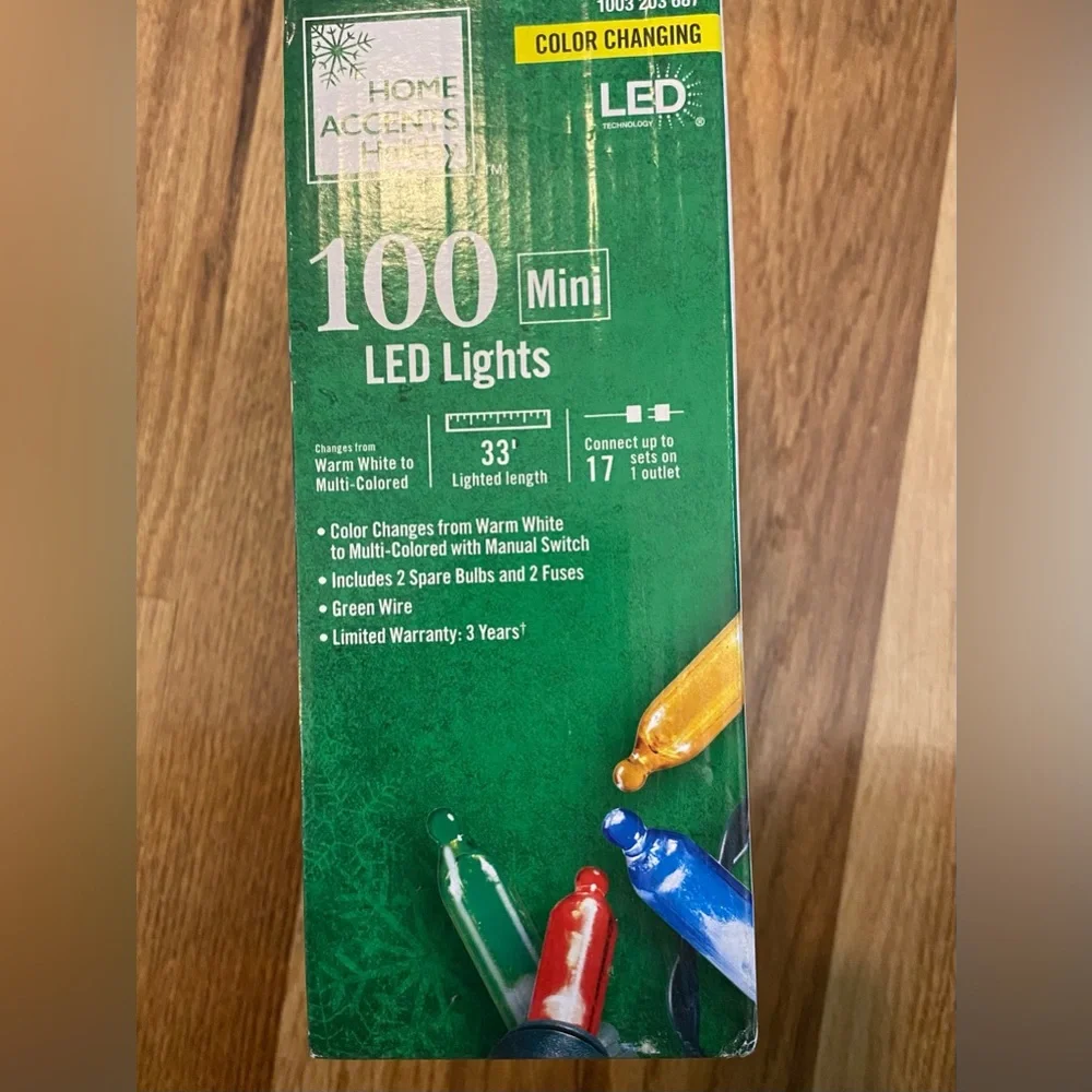 Multi Color Changing LED Lights NIB